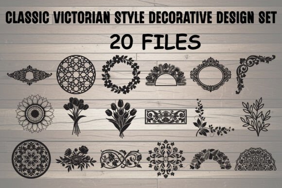 Classic Victorian Style Decorative