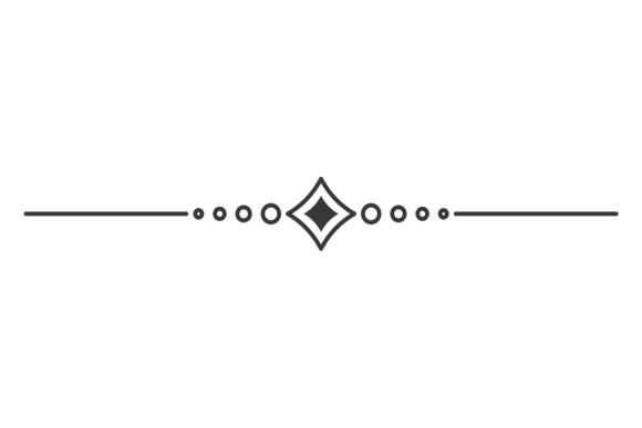 Decorative Border Line. Geometric Page E