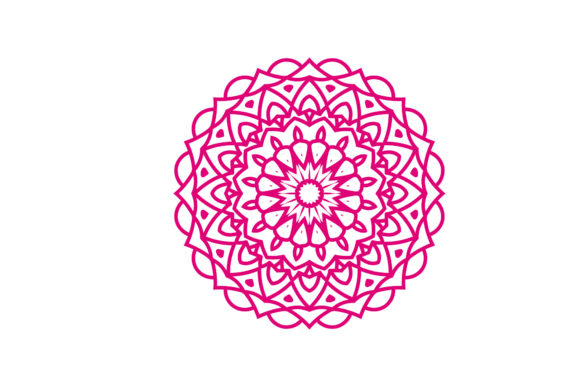 Mandala Motif Decorative Graphics